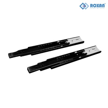 ray bi 3 tầng giảm chấn bản 45mm sắt sơn si đen