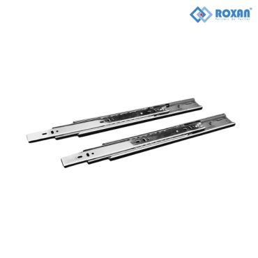 ray bi 3 tầng giảm chấn bản 42mm thép mạ kẽm trắng