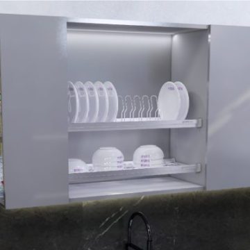 Giá bát cố định nan Oval