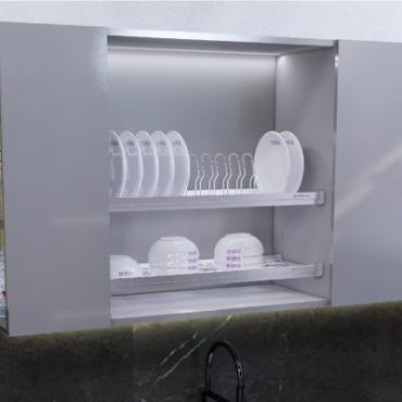 Giá bát cố định nan Oval