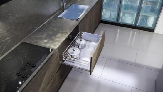 Bộ 2 kệ xoong bát hợp kim nhôm