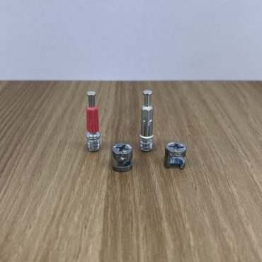 Bộ cam chốt 2 thành phần D10 (Hợp kim kẽm)
