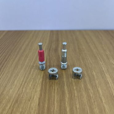 Bộ cam chốt 2 thành phần D10 (Thép kim kẽm)