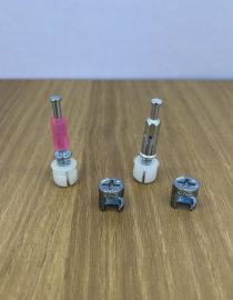 bộ cam chốt 3 thành phần D10 (Hợp kim kẽm)