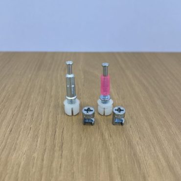 Bộ cam chốt 3 thành phần D8 (Hợp kim kẽm)