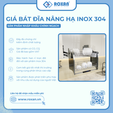giá bát Nâng hạ Roxkin