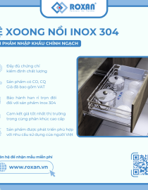 kệ xoong nồi tủ dưới ROXKIN