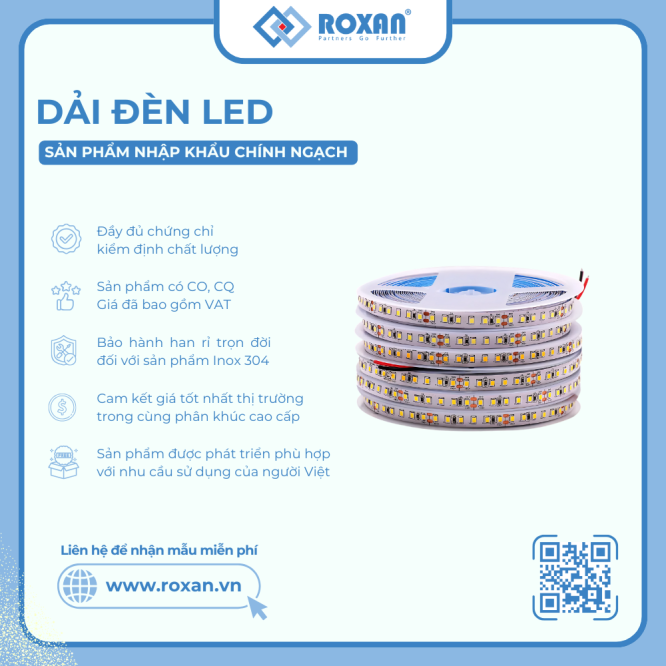 DẢI ĐÈN LED TỦ ÁO - TỦ BẾP