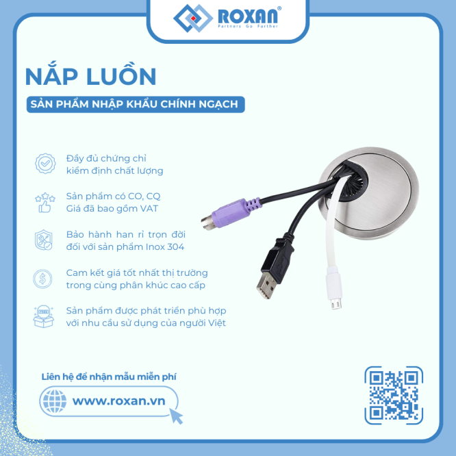 Nắp luồn